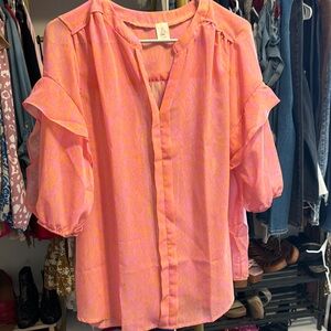 NWOT like love blouse Large